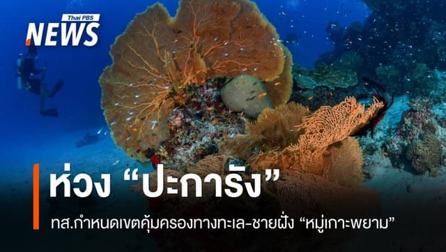 ทส.กำหนดเขตคุ้มครองทางทะเล-ชายฝั่ง &#8220;หมู่เกาะพยาม&#8221; 1.5 พันไร่