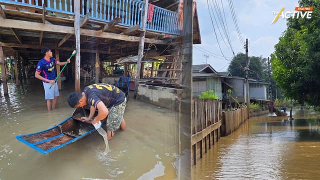 ฟังความทุกข์ “คนนอกคันกั้นน้ำ” จ.อยุธยา “ปรับตัวอยู่กับน้ำได้ แต่ทำไมน้ำท่วมเราทุกปี”